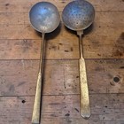 Antique Primitive Hand Forged Farmhouse Kitchen Tools 20   ladle   17   strainer