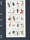 At  40 00 Scott Value  - 1998 Qatar Insects S s 20v Arabian Wildlife Mnh Nh Umm