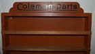 Vintage Coleman Stove Camping Lantern Advertising Store Display Rack Shelf Sign