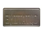 Back To The Future   Delorean   Outatime   Stamped Replica Prop License Plate