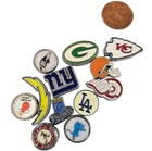 32 Small Charms Bulk For Jewelry Football Sport Fit 8mm Bracelet ribbon