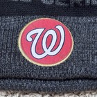 New Era Mlb Washington Nationals 2019 World Series Champions Beanie Hat On Field