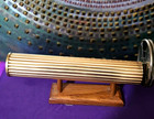 Vtg Brass Kaleidoscope Double Wheel 1960 s Signed