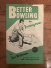  3  Vintage  bowling   tips handbook joe Wilman  Booklet Lot  Rare 