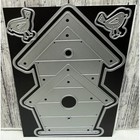 The Stamps Of Life Birdhouse Fold-it Card Birds 5x7 Dies