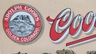 Rare Original 1900 s Adolf Coors Brewing Company Hof Brau Beer Bottle Label