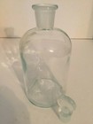 Tcw Company Bottle Usa  4 Medicine Pharmacy  With Glass Stopper Vintage