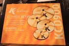 Zildjian K Custom Dark Cymbal Pack  14hh-16c-18c-20r  - Demo 