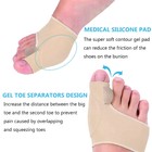 2pcs Big Toe Bunion Corrector Splint Straightener Foot Pain Relief Hallux Valgus