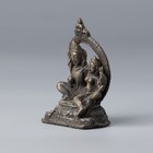 Himalayan Antique Bronze Sculpture     Shiva   Parvati  201g 