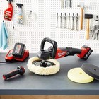 Milwaukee 2738-22p M18 Fuel 7  Variable Speed Polisher Kit W pads