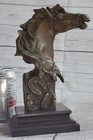 Bust Bronze Marble Statue Abstract Horse Sculpture Hot Cast Figurine Figure Sale