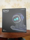 Living Ai Emo Desktop Pet Robot With Wireless Charger   Headphones