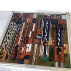 Frank Lloyd Wright Stained Glass Saguaro Forms   Cactus Flowers Abstract  70 s