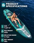 Esup Inflatable Stand Up Paddle Board With Cup Seat 33  35  Wide Durable Sup  11