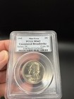 Mint Error Pcgs Ms62  1965 Quarter Struck Off Center Uncentered Broadstrike