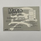 Misfits 12 Hits From Hell Promo Sticker Sheet 2001 Recalled Caroline Records Nos