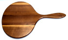 Antique 1920s Oval Hand Mirror Wood Vanity Handheld Mirror 9 5 x14 