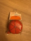 Vintage Red Tomato Strawberry Pin Cushion 2 3 4  Grandma Core Dritz Scovill Nip