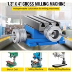 Uimoso Milling Machine Cross Slide Worktable 4  x7 3   2-axis Precision Compound