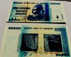 10 Xzimbabwe 100 Trillion Dollars 2008 Aa P-91 Banknote New Unc Zim Currency Coa