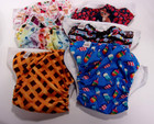 Diaper Covers Pocket Adjustable One Size Lot Of 6 Mama Koala 1 0   No Liners