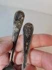 Vintage Silver Plated Hotel Statler Small Spoons 6    Reed   Barton Book Cadillac 