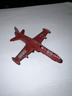 Vintage Goodee-toy Lockheed Starfire F94-c Jet     Red Diecast Usaf Plane