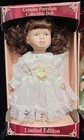 3 Genuine Porcelain  Collectible Dolls  Hand Painted Limited Edition 6   New  