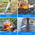 Portable Propane Torch Weed Burner Ice Snow Melter Outdoor Flame Thrower