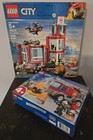 Lego City Lot  Fire Station 60215   Latter Truck 60280