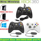 Wireless Controller For Microsoft Xbox 360  360slim  360e  Pc Windows 11 10 8 7