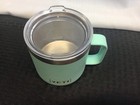 Yeti Rambler 14oz Seafoam Green Stainless Steel Travel Mug Coffee Magslider Lid
