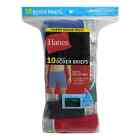 10 Pack Hanes Men s Super Value Pack Assorted Boxer Briefs  Soft And Breathable