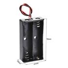 Battery Case Storage Box 2 Slots X 3 7v 2-wire Lead For 2 X 18650 Battery 5 Pcs