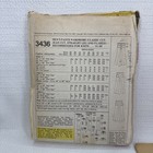 Mccalls 3436 Mens Pants Jeans Pocket Variations Pattern Waist 44  Cut Complete