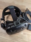 Htc Vive Virtual Reality Headset With Cables  Pro Headstrap  Link Box  No Power 