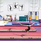 Inflatable Gymnastics Tumbling Mat Air Tumble Track For Training   10 13 16 4 20