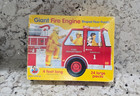 Giant Fire Engine Shaped Floor Puzzle 24 Jumbo Pieces 4 Feet Long
