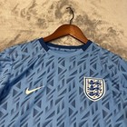 England National Team Away 2023 Jersey Womens Large Blue Soccer Nike Dri Fit