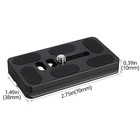 70mm Tripod Quick Release Plate Screw Adapter Mount For Dslr Camera Heads