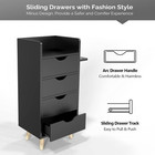 Black Salon Hair Styling Station Storage Beauty Salon Equipment Barber Station