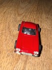 Tyco Ho Scale Slot Car Red 1960 Chevy Corvette Bench Run