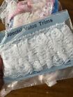 Vintage Lot Victorian Lace Crochet Collars Trim 1 4 Lbs New