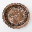 Antique Turkish Copper Hand Crafted Bowl 9 75  Middle Eastern Turkish Hammered