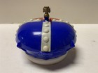 Antique Souvenir Plastic Crown England Piggy Bank 