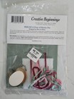 A Posy Of Rosies Pin Creative Beginnings Silk Ribbon Embroidery Kit 2 1 4 oval