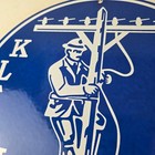 Vintage Klein Tools Porcelain Sign - Auto Mechanic Gas Service Shop Garage Sign