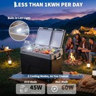 61qt 51qt 40qt Car Refrigerator Portable Freezer Cooler 38l-58l Truck Fridge 12v