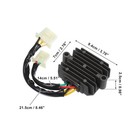 Motorcycle Rectifier Voltage Regulator For Honda Cb 650 Nighthawk 1983-1985